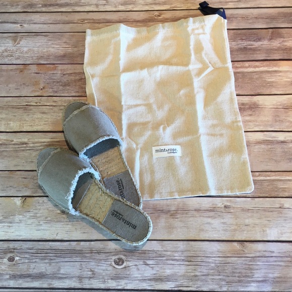 Mint & Rose Canvas Espadrille - Picture 7 of 7